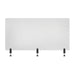 Acrylic Sneeze Guard Desk Divider - 60" x 30" Clam