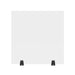 24" x 30" Clear Acrylic Divider w/ 2 Table Top Cla