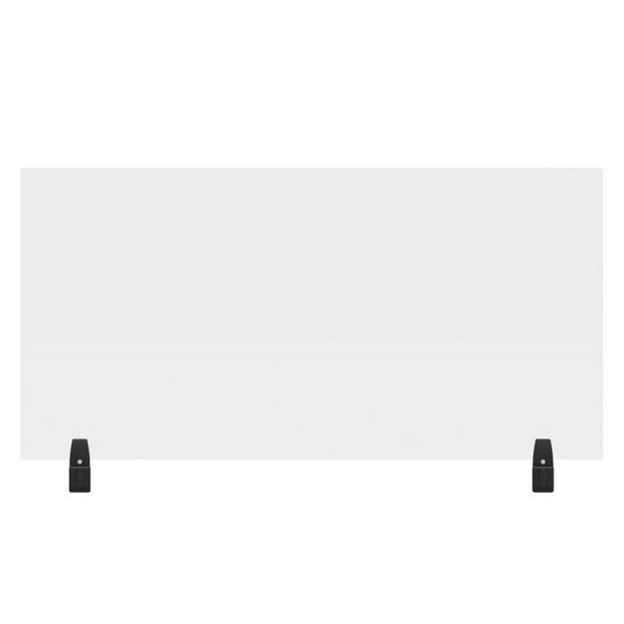 48" x 24" Clear Acrylic Divider w/ 2 Divider Wall