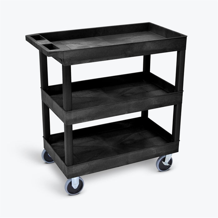 Utility Cart Medium Heavy Duty 3 Shelf