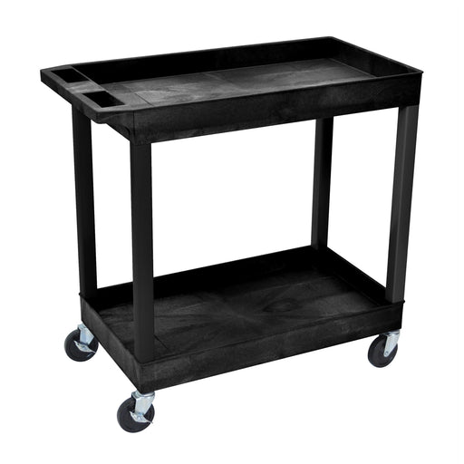 Luxor E-Series 2-Shelf Utility Cart