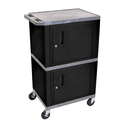 42 Tuffy A/V Cart Double Cabinet