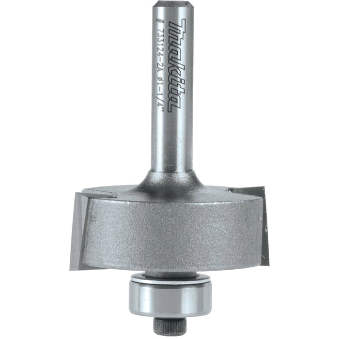 Router Bit 3/8" Rabbet, 2 Flute, 1/4" SH, C.T.