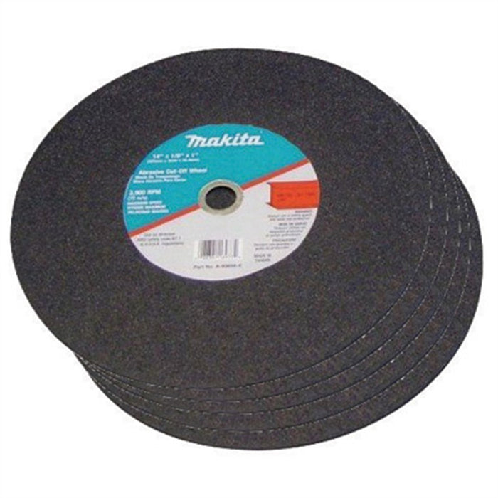 14" x 1" x 1/8" Abrasive Cut Off Wheel (Pack of 5)