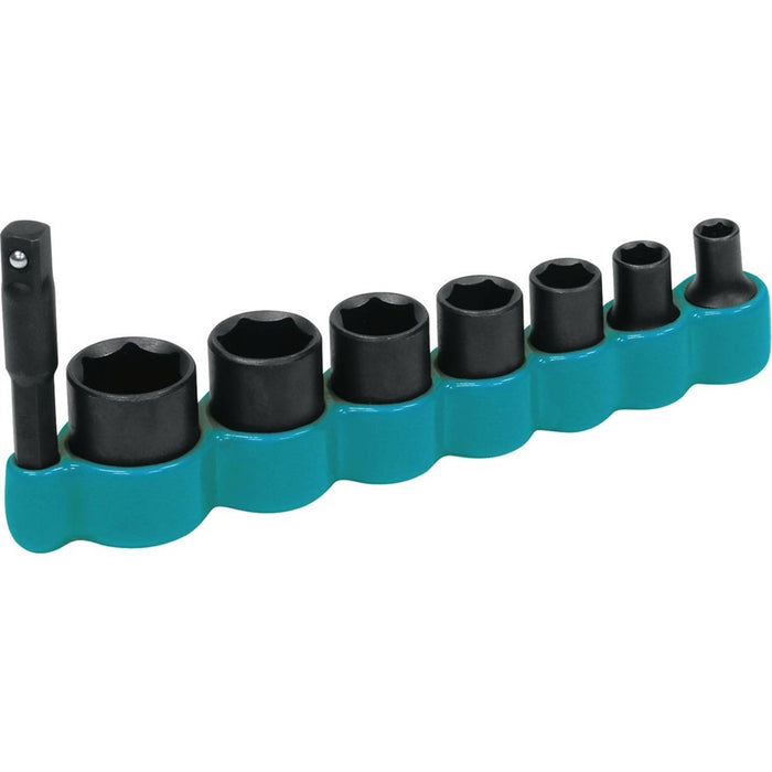 8PC 1/4" 6-Point Imp Socket Set