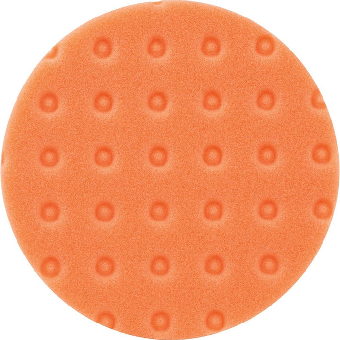 5-1/2" Hook and Loop Foam Polishing Pad, Orange