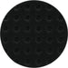 5-1/2" Hook and Loop Foam Polishing Pad, Black