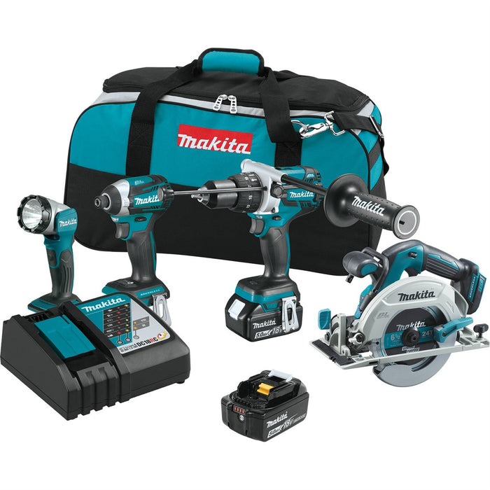 18V LXT Lithium-Ion Cordless 4 Pc. Combo Kit