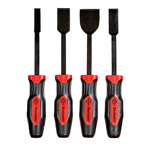 4-PC DOM STRAIGHT SCRAPER SET