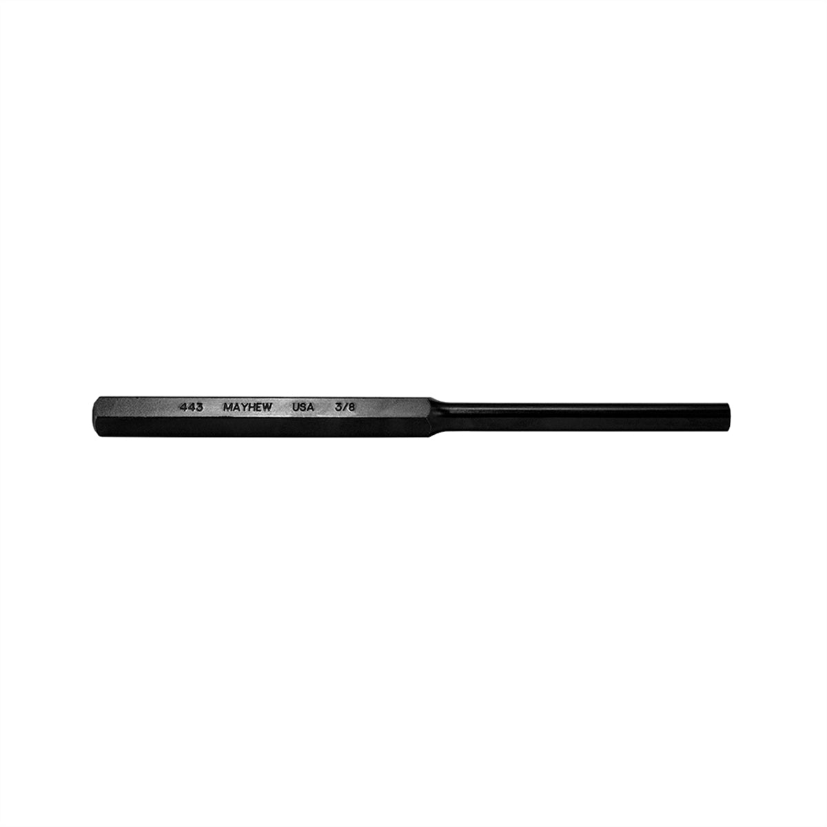 EXTRA LONG FULL FINISH PIN PUNCH, 3/8