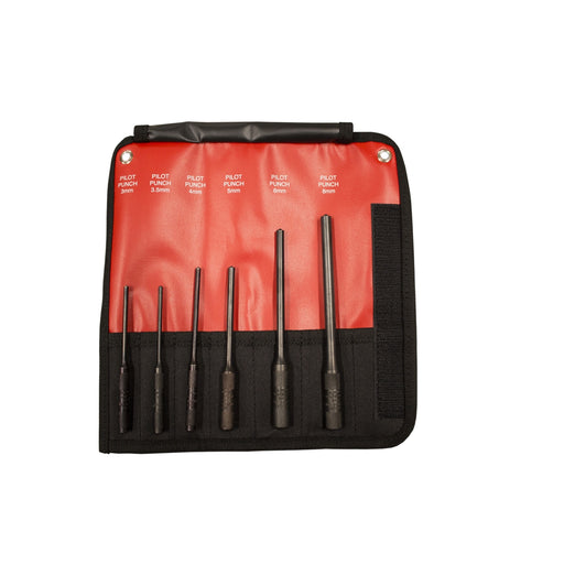 6-PC PILOT PUNCH KIT, METRIC
