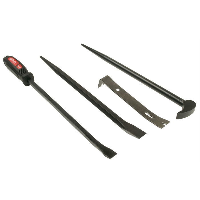 4-PC UTILITY PRY BAR SET