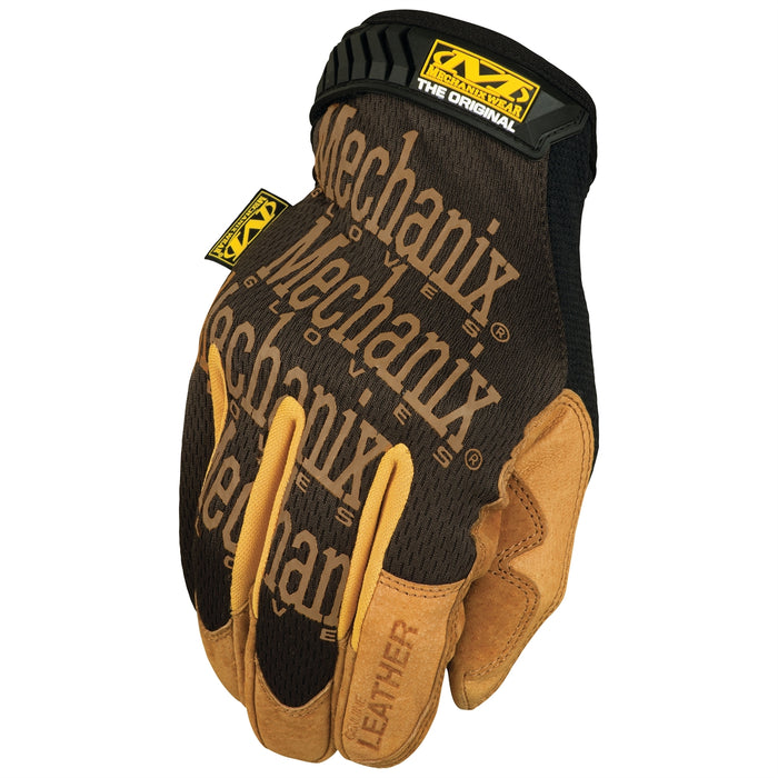 Mechanix Wear Original Leather Small 8 Tan/Black