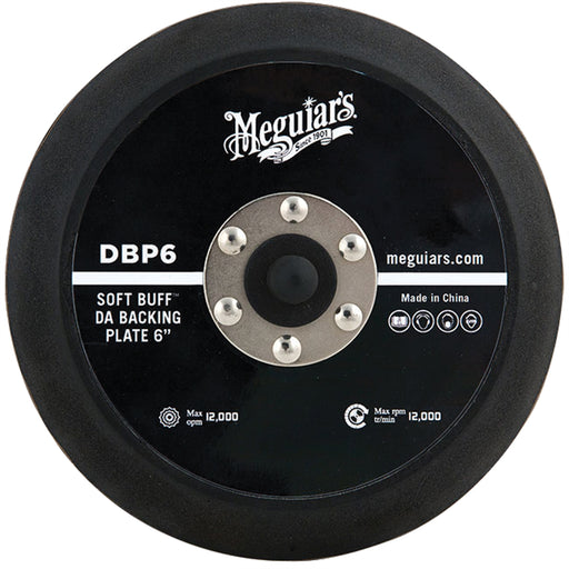 Soft Buff DA Polisher Backing Plate (6