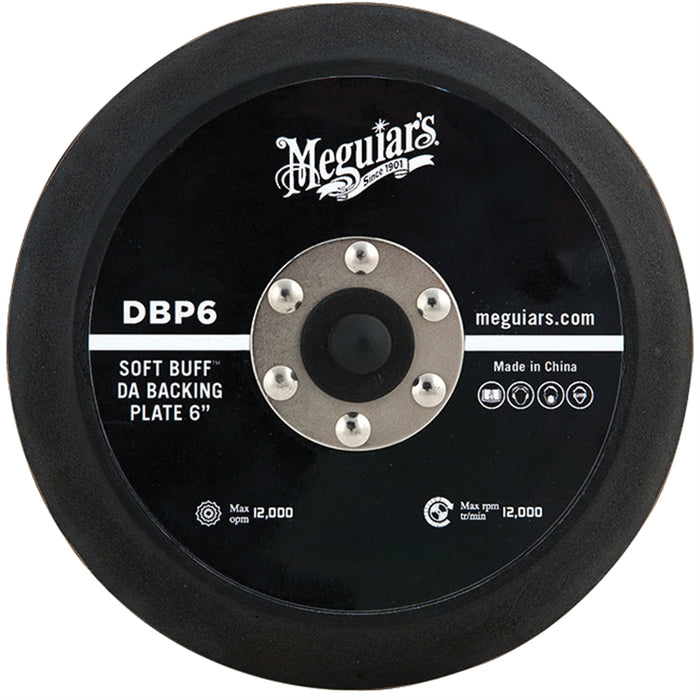 Soft Buff DA Polisher Backing Plate (6