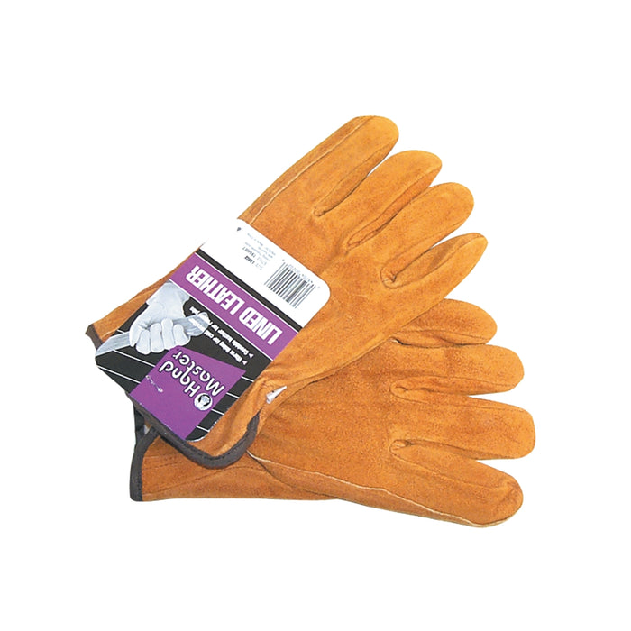 GLOVE SPLIT LEATHER LINED XL