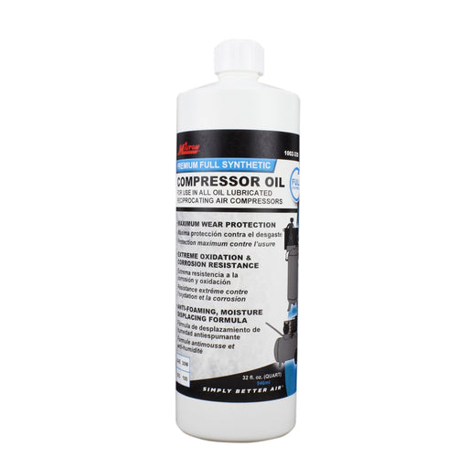 Compressor Oil, Synthetic, 32 oz.