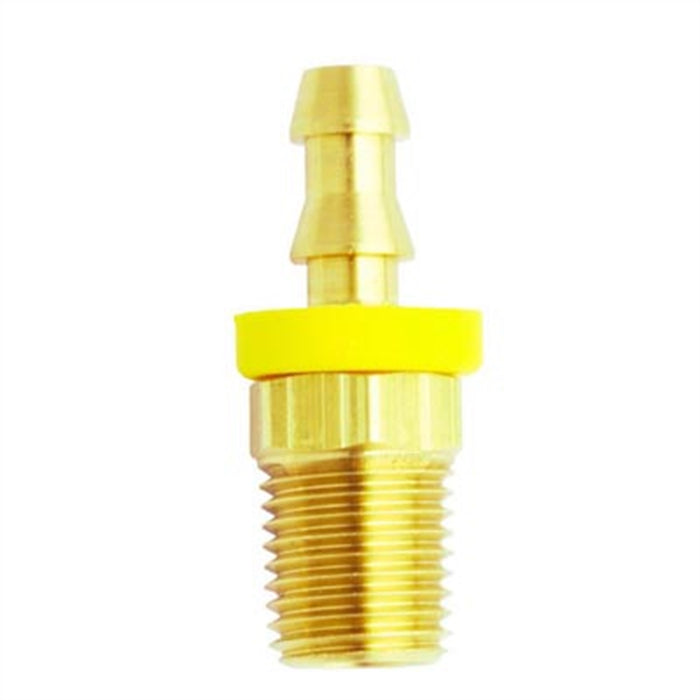 1/4" Male End, 1/4" ID Hose