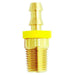 1/4" Male End, 3/8" ID Hose