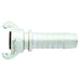 Universal Coupling, Hose Barb 3/8"