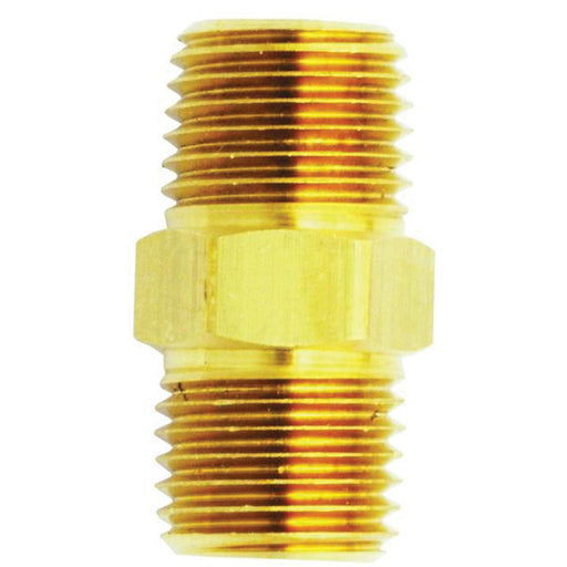 M. Hex Nipple, 1/4" NPT
