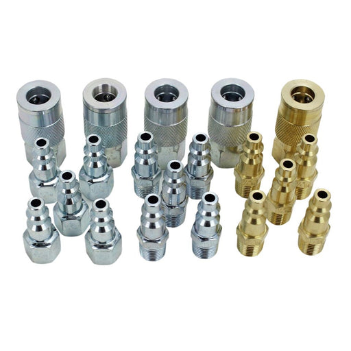 20 Piece M-Style Coupler and Plug Kit