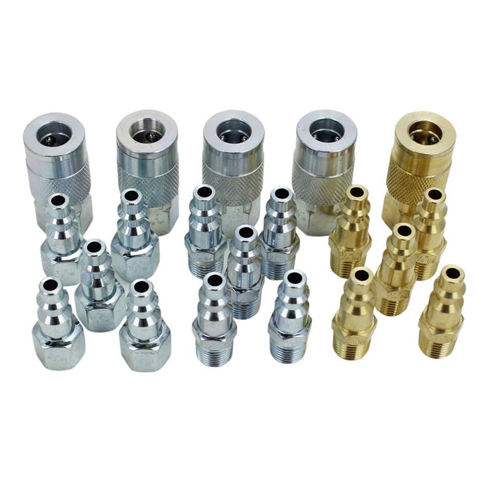 20 Piece M-Style Coupler and Plug Kit