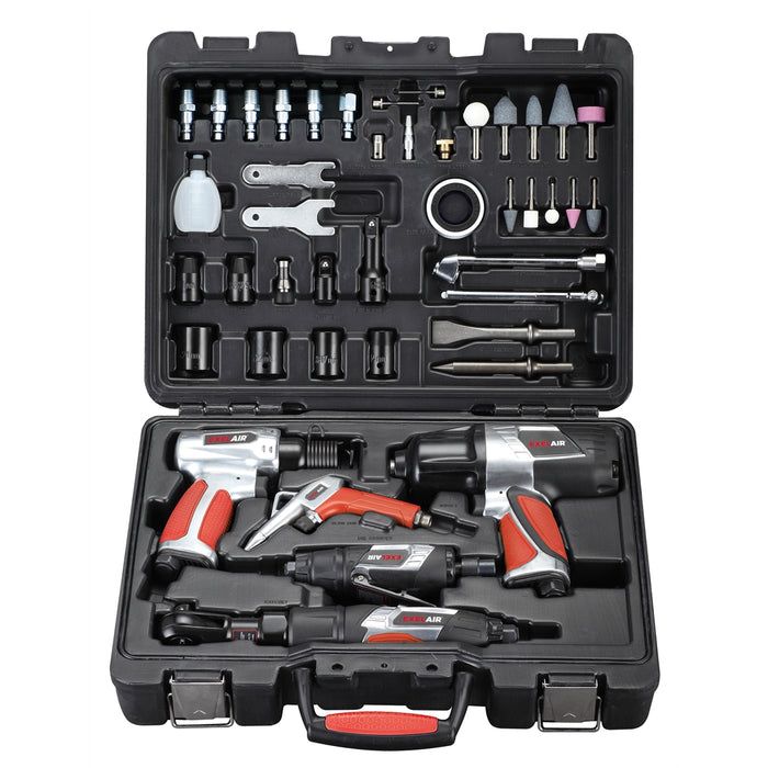 Exelair Professional Air Tool 44-Piece Kit