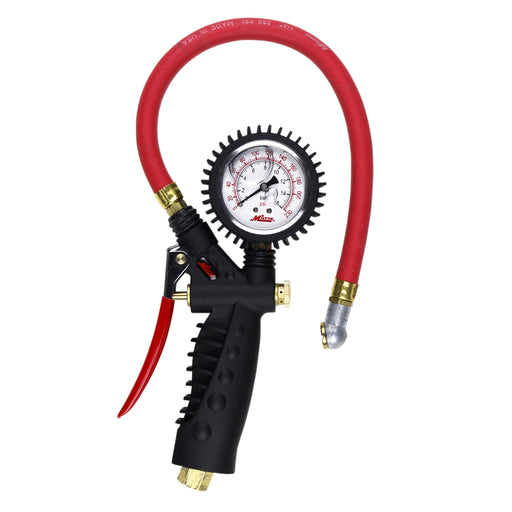 Inflator Gauge, Analog, Ball Foot Chuck