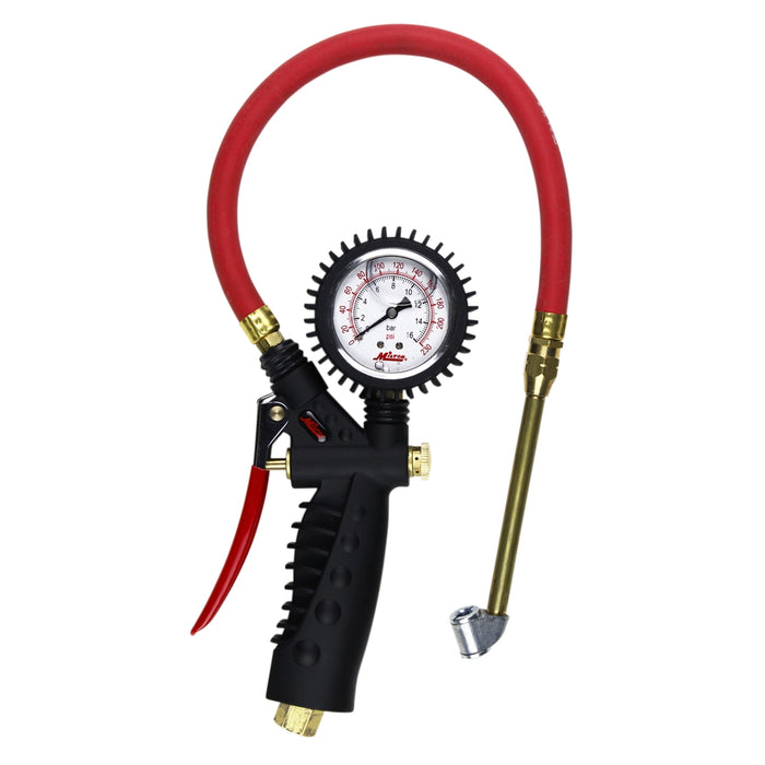 Inflator Gauge, Analog, Dual Foot Chuck