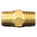 M. Hex Nipple, 1/4" NPT, 2/cd