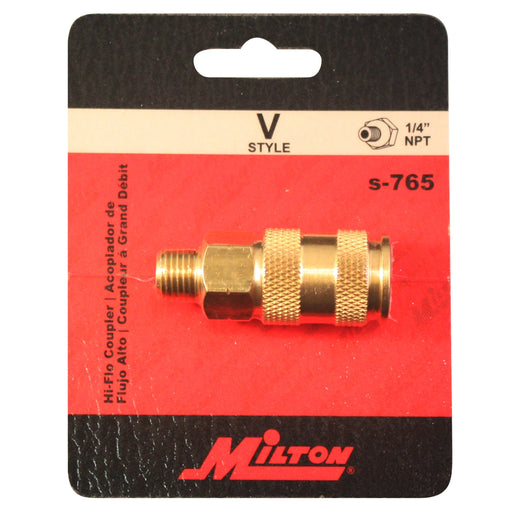 HI-Flo V-Style 'A,M,V' 1/4" MNPT Brass B
