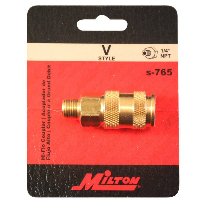 HI-Flo V-Style 'A,M,V' 1/4" MNPT Brass B