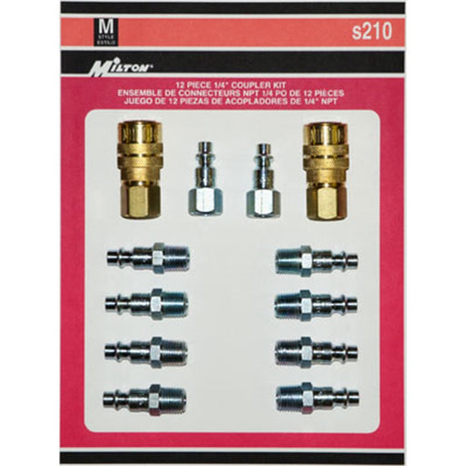 12 Piece M-Style Coupler Kit