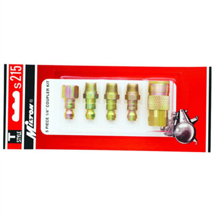 5 Piece T-Style Coupler Kit