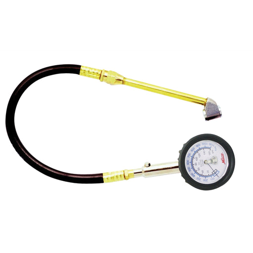 Dual Head Chuck Dial Tire Gauge 0-160 PS