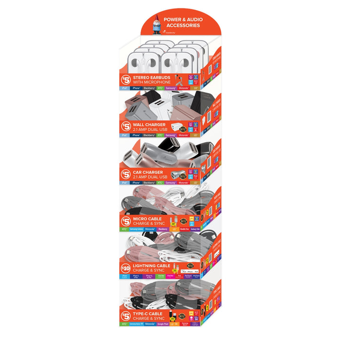 Travelocity 120PC Grab & Go Tower