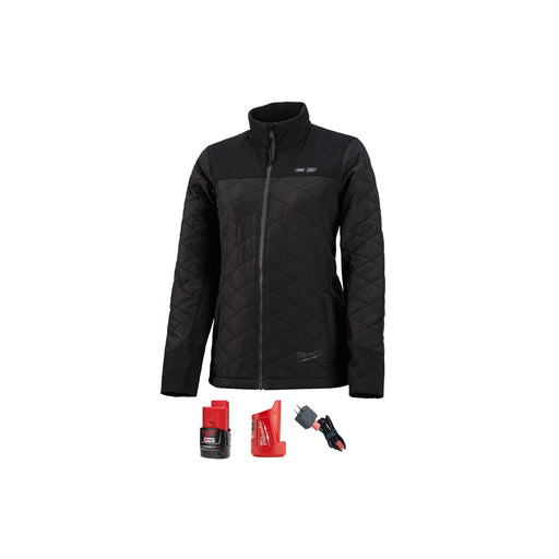 M12 HEATED WOMEN'S AXIS JACKET KIT 2X (BLACK)