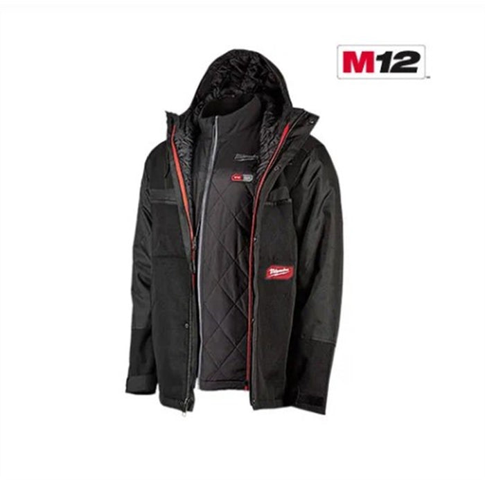 M12 3-IN-1 HEATED AXIS JACKET KIT GRIDIRON