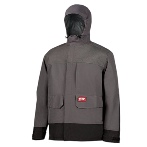 2.5 LAYER RAIN SHELL (GRAY) 2X