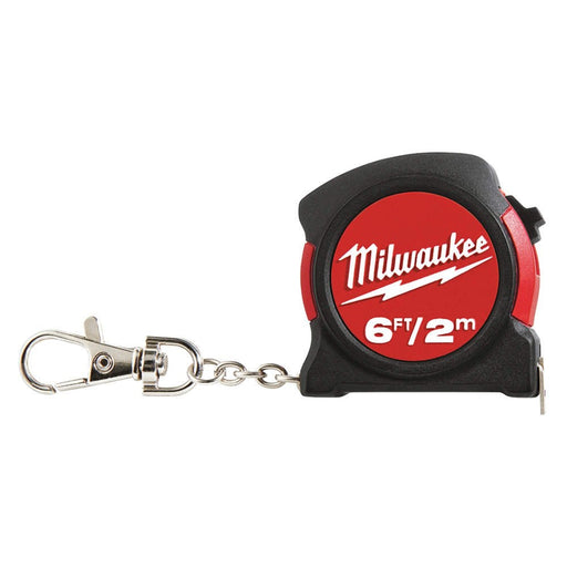 6FT / 2M KEYCHAIN TAPE MEASURE