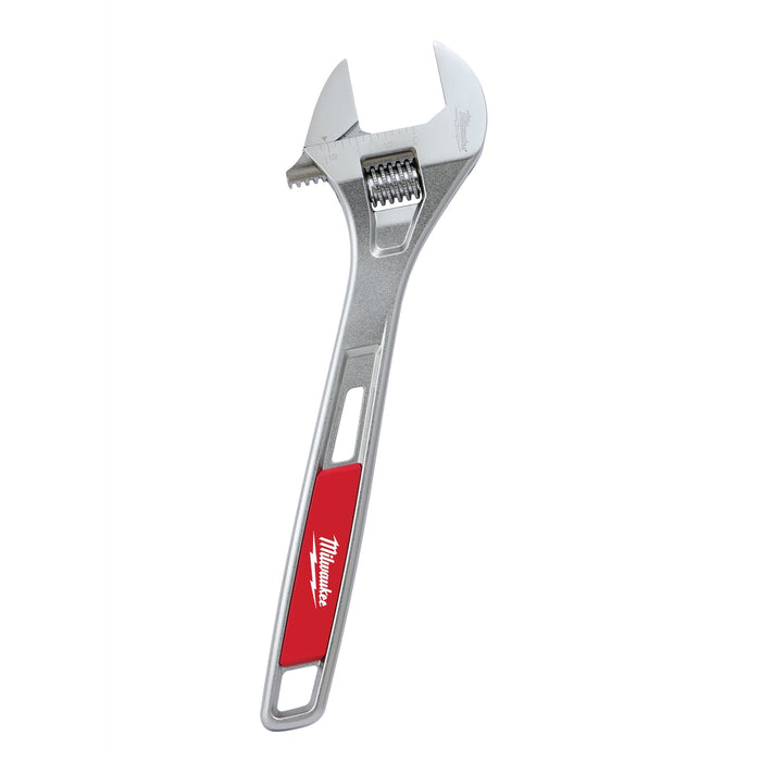 12" CHROME PLATED ADJUSTABLE WRENCH