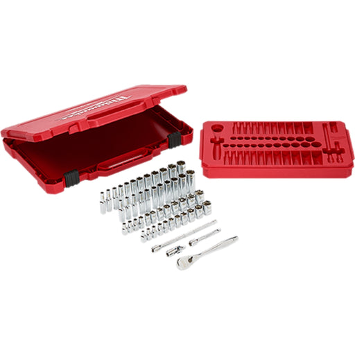 1/4" Dr 50pc Ratchet & Socket Set - SAE & Metric