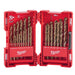 29-PC COBALT RED HELIX DRILL BIT SET