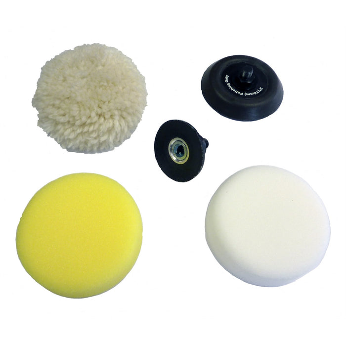 5-PC M12 SPOT POLISHER / SANDER ACCESSORY KIT