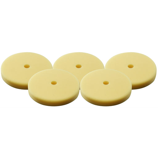 5-PC, 3" YELLOW FOAM POLISHING PAD FOR 2438-20