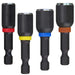 4-PC SHOCKWAVE 1-7/8" MAGNETIC NUT DRIVER SET