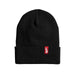 Acrylic Cuffed Beanie - Black