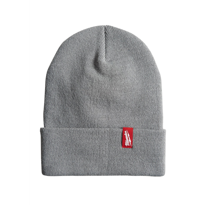 Acrylic Cuffed Beanie - Gray