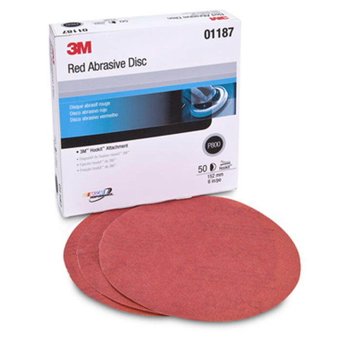 HOOKIT DISC 01187 6 IN P800 50/BOX